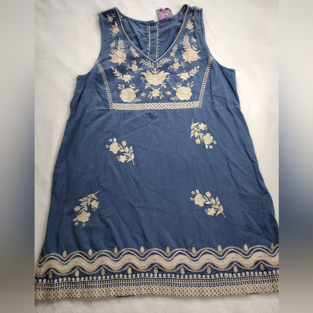 Johnny Was Briar Button Back Dress
